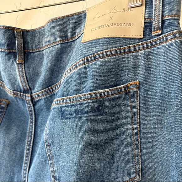 Gloria Vanderbilt X Christian Siriano|Boho wide leg jeans in plus size,NWT••• - Picture 6 of 13